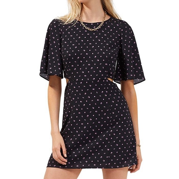 French Connection Augustine Verona Ditsy Floral Mini Dress - Picture 2 of 2